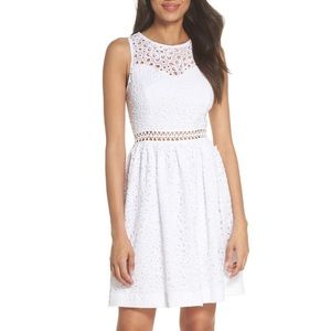 Lilly Pulitzer Alivia Dress all White eyelets